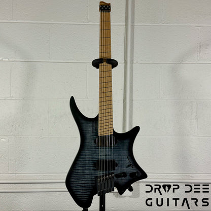 Strandberg Boden Original N2.6 Multiscale Headless Electric Guitar w/ Bag - Black Denim Burst Satin