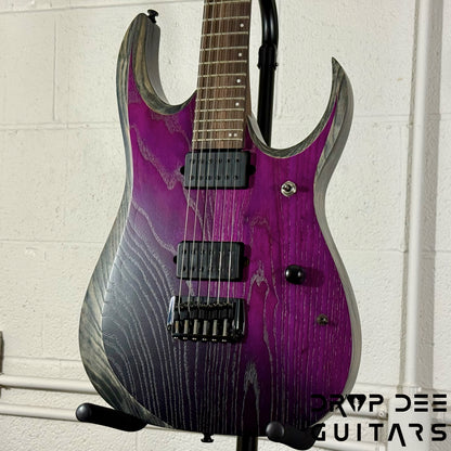 Ibanez Standard RGD621AH Baritone Electric Guitar - Midnight Shade Flat