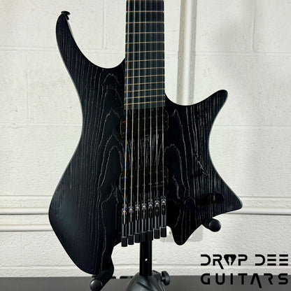 Strandberg Boden Singularity NX 7 Pitch Black 7-String Multiscale Headless Electric Guitar w/ Bag - Pitch Black