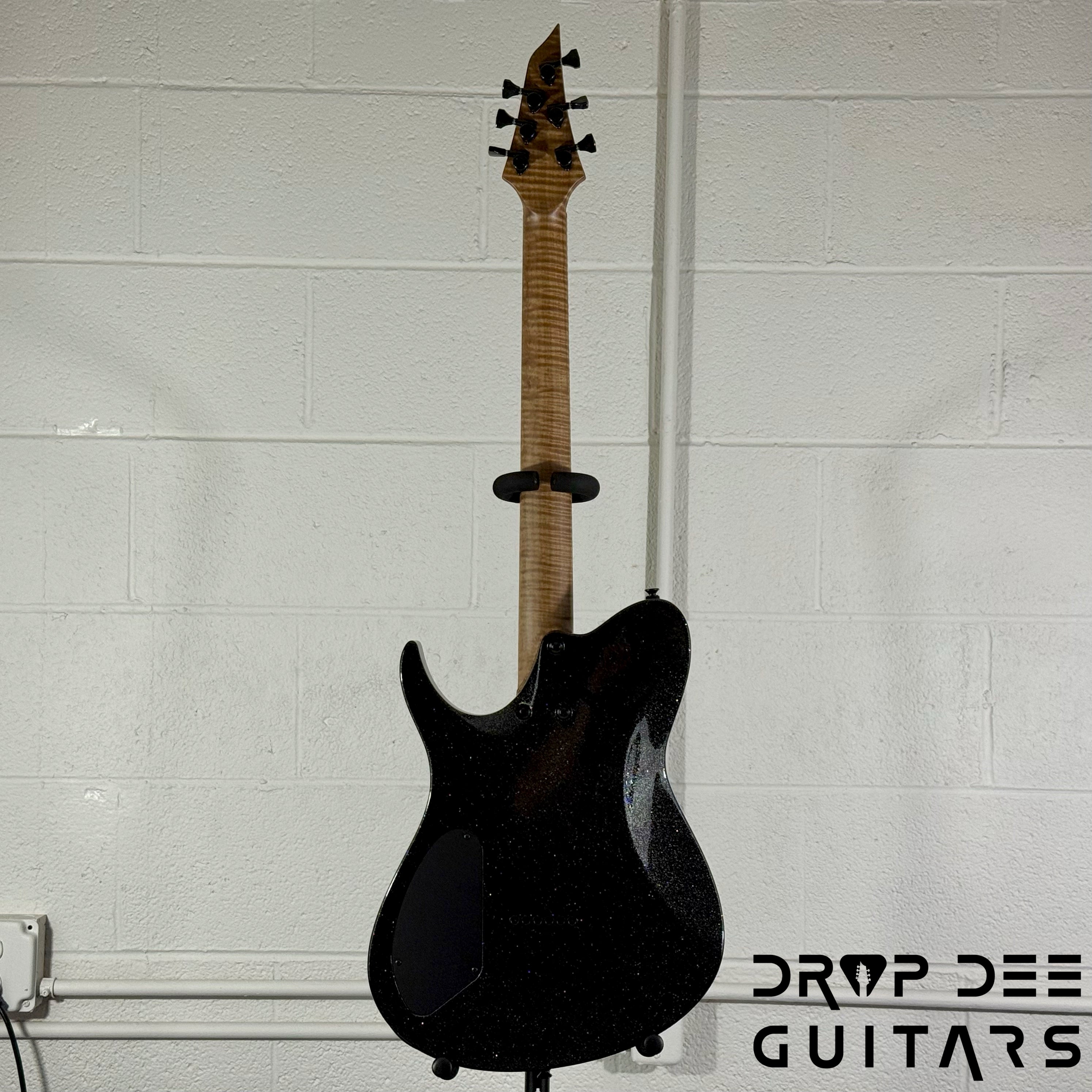 Balaguer USA Series Seraph Modern Electric Guitar w/ Case (624) - Gloss Metallic Black