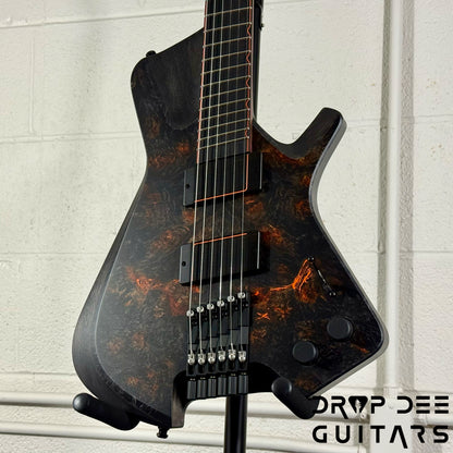 Padalka Custom Shop Axion Headless Multiscale Electric Guitar w/ Case