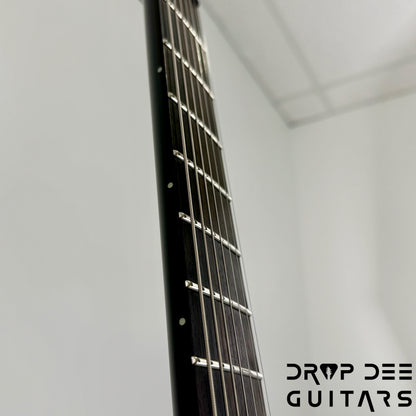 Dunable USA Custom Shop Cyclops 7 7-String Electric Guitar w/ Case - Satin Black