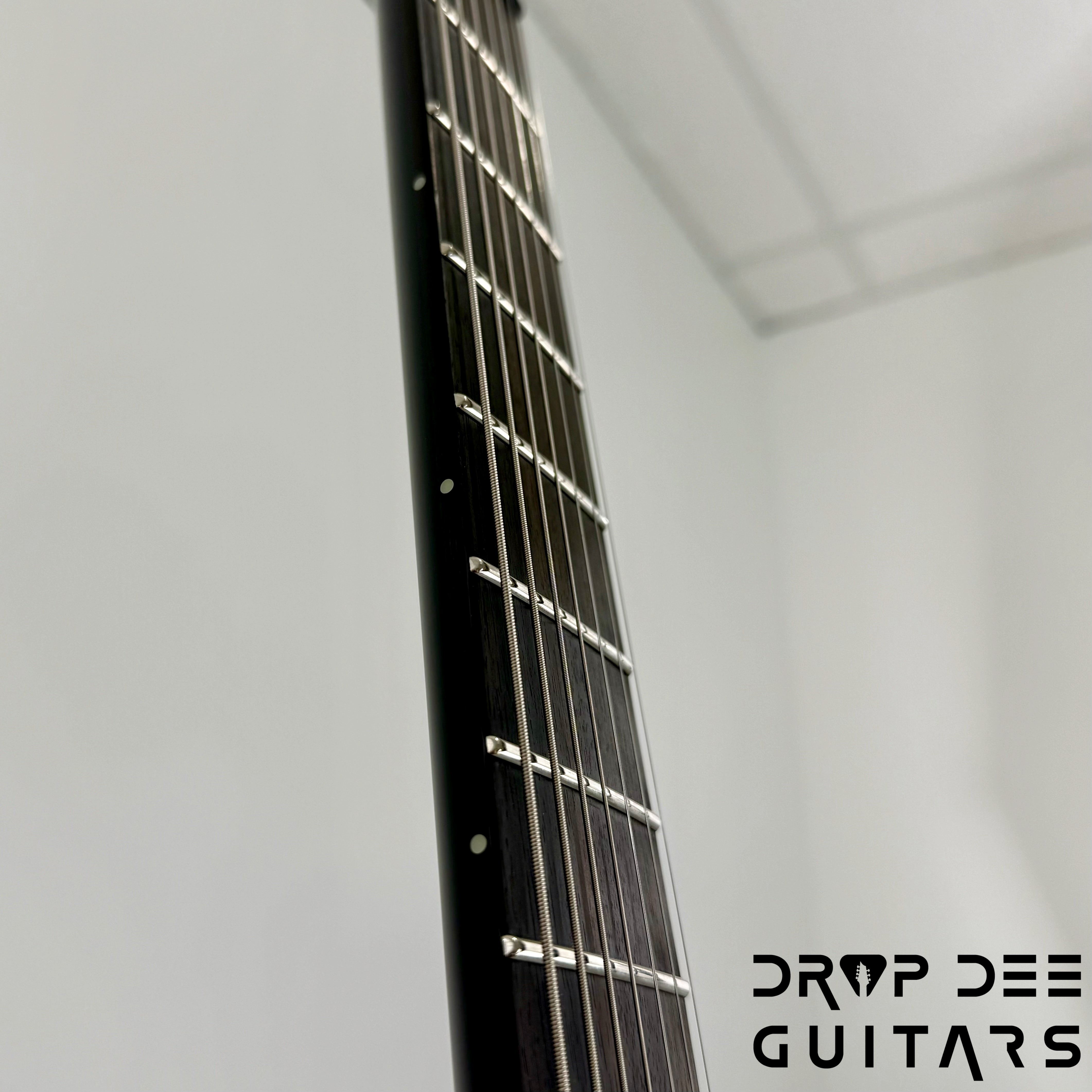 Dunable USA Custom Shop Cyclops 7 7-String Electric Guitar w/ Case - Satin Black