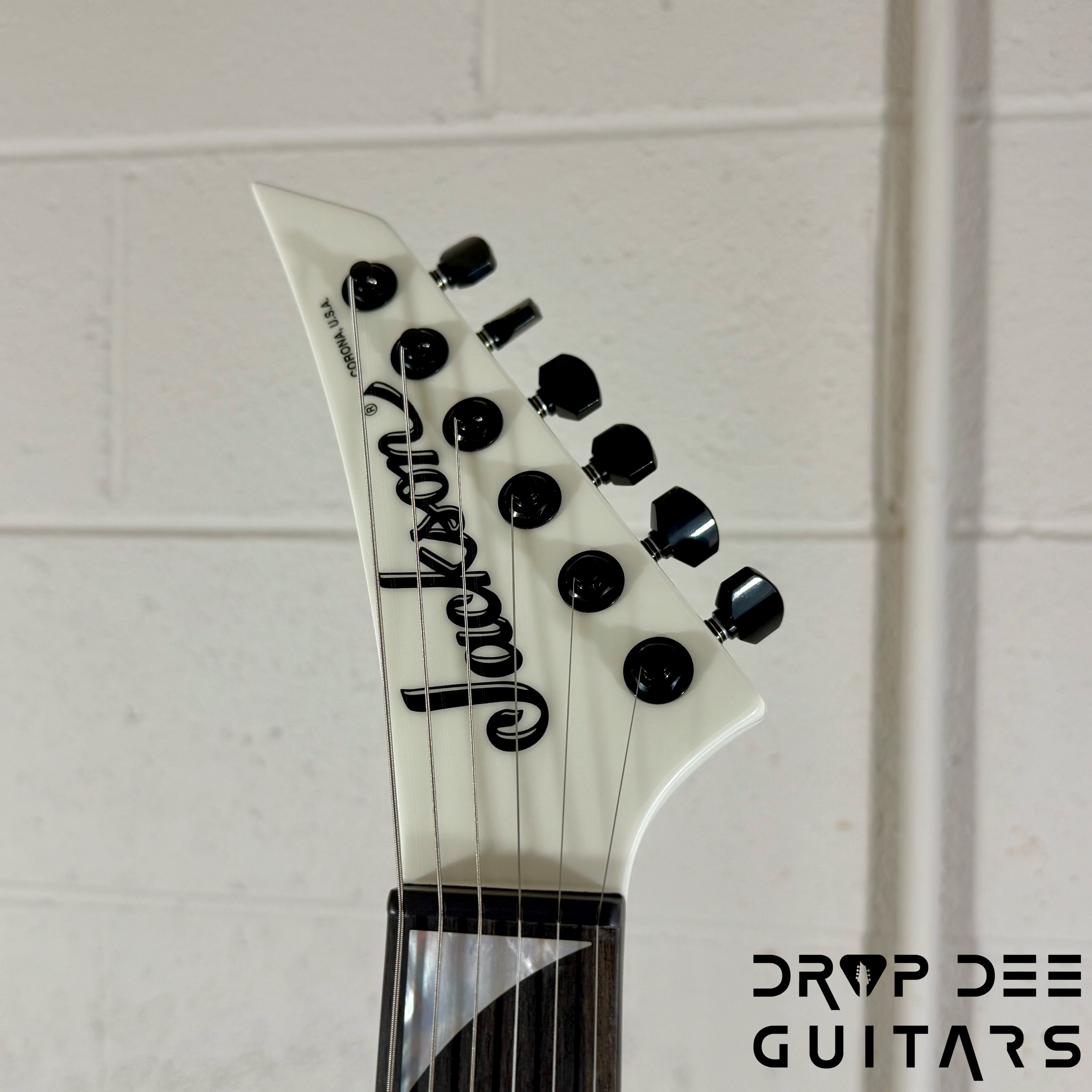 Jackson American Series Rhoads RR24 HT Electric Guitar w/ Case - Snow White