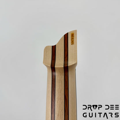 Infinia Neptune Headless Electric Guitar w/ Bag - Black Walnut