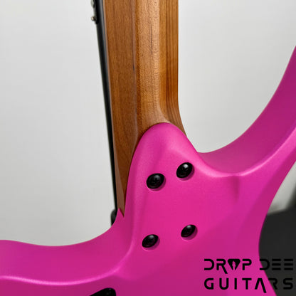 Strandberg Boden Standard N2.6T Tremolo Multiscale Headless Electric Guitar w/ Bag - Electric Fuchsia Metallic