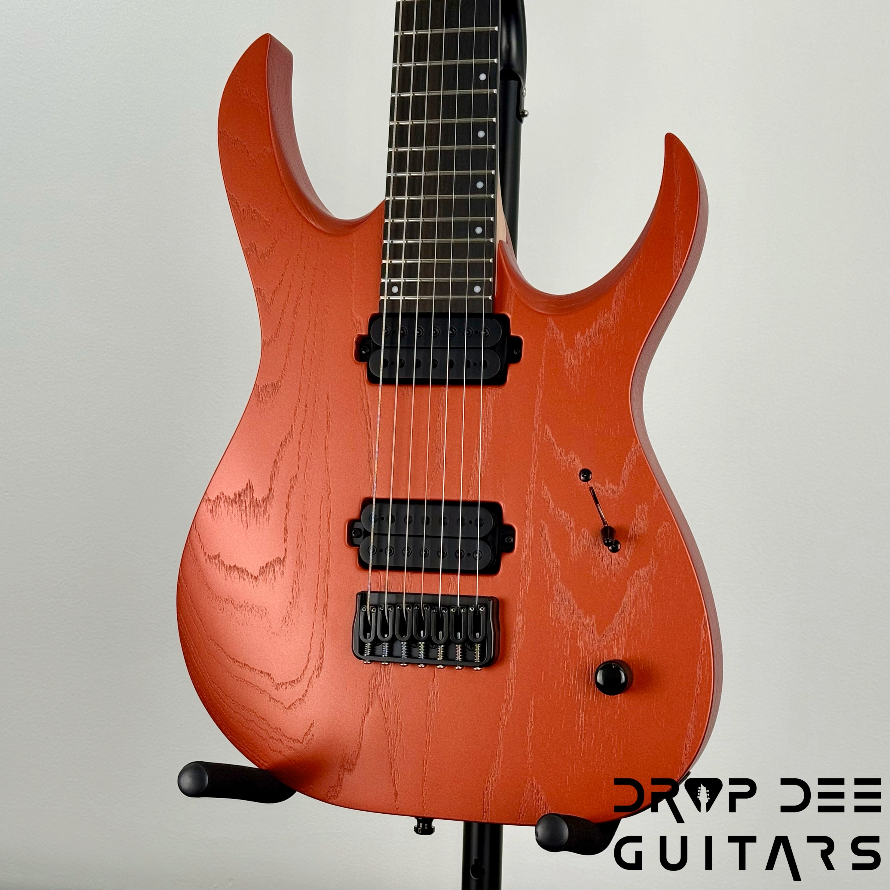 Mayones Duvell DT 7 7-String Baritone Electric Guitar w/ Case - Monolith Metallic Copper