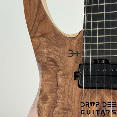 Infinia Neptune Headless Electric Guitar w/ Bag - Black Walnut