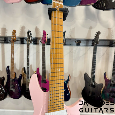 Aristides H/08R Headless Multiscale Electric Guitar w/ Bag - Shell Pink