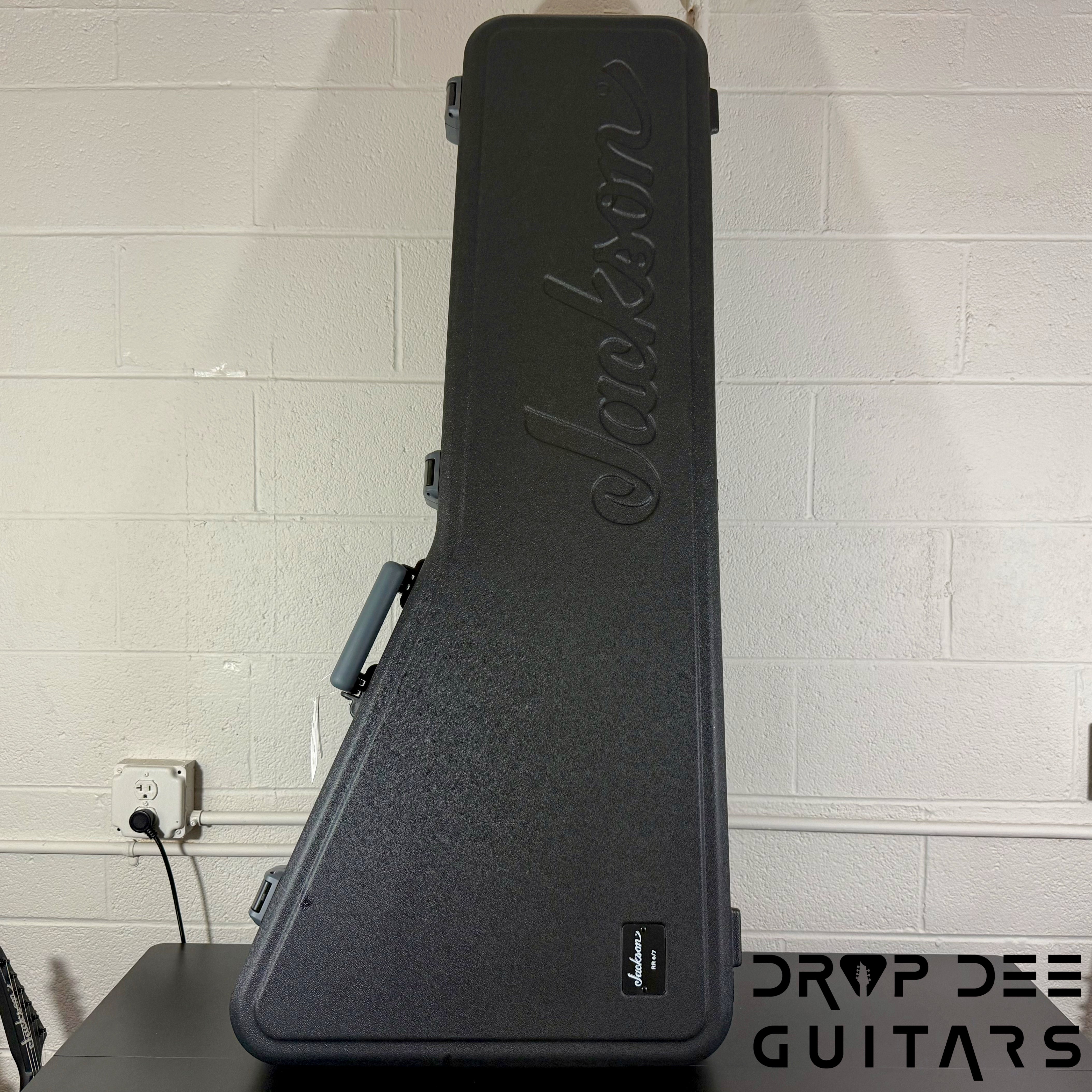 Jackson USA Custom Shop Special Edition Rhoads Electric Guitar w/ Case - Black Nitro Relic (Tour Heavy Relic)