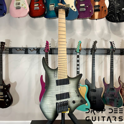 Strandberg Boden Original NX 7 Headless Multiscale 7-String Electric Guitar w/ Bag - Charcoal Black