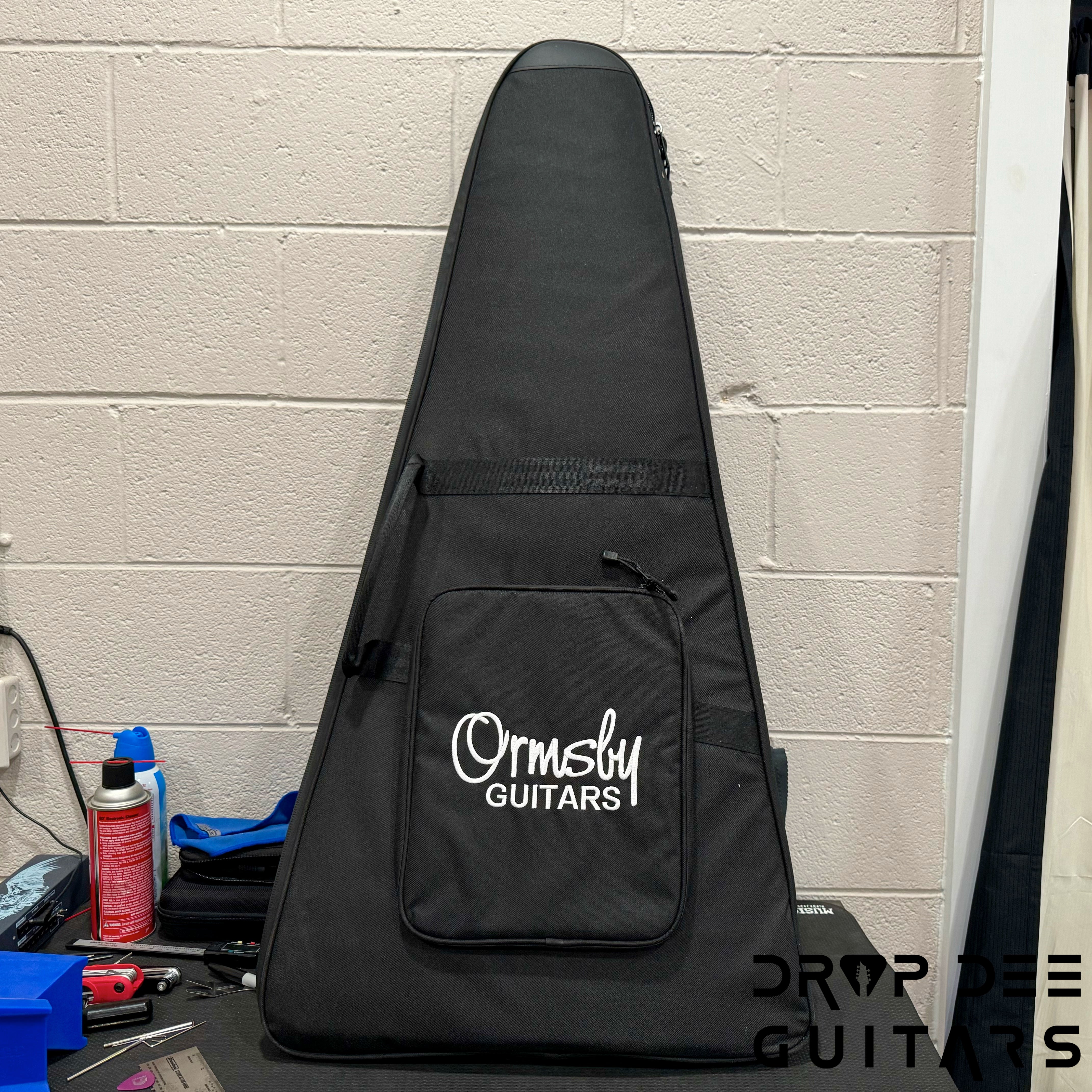 Ormsby Metal V Headless GTR Multiscale Electric Guitar w/ Bag