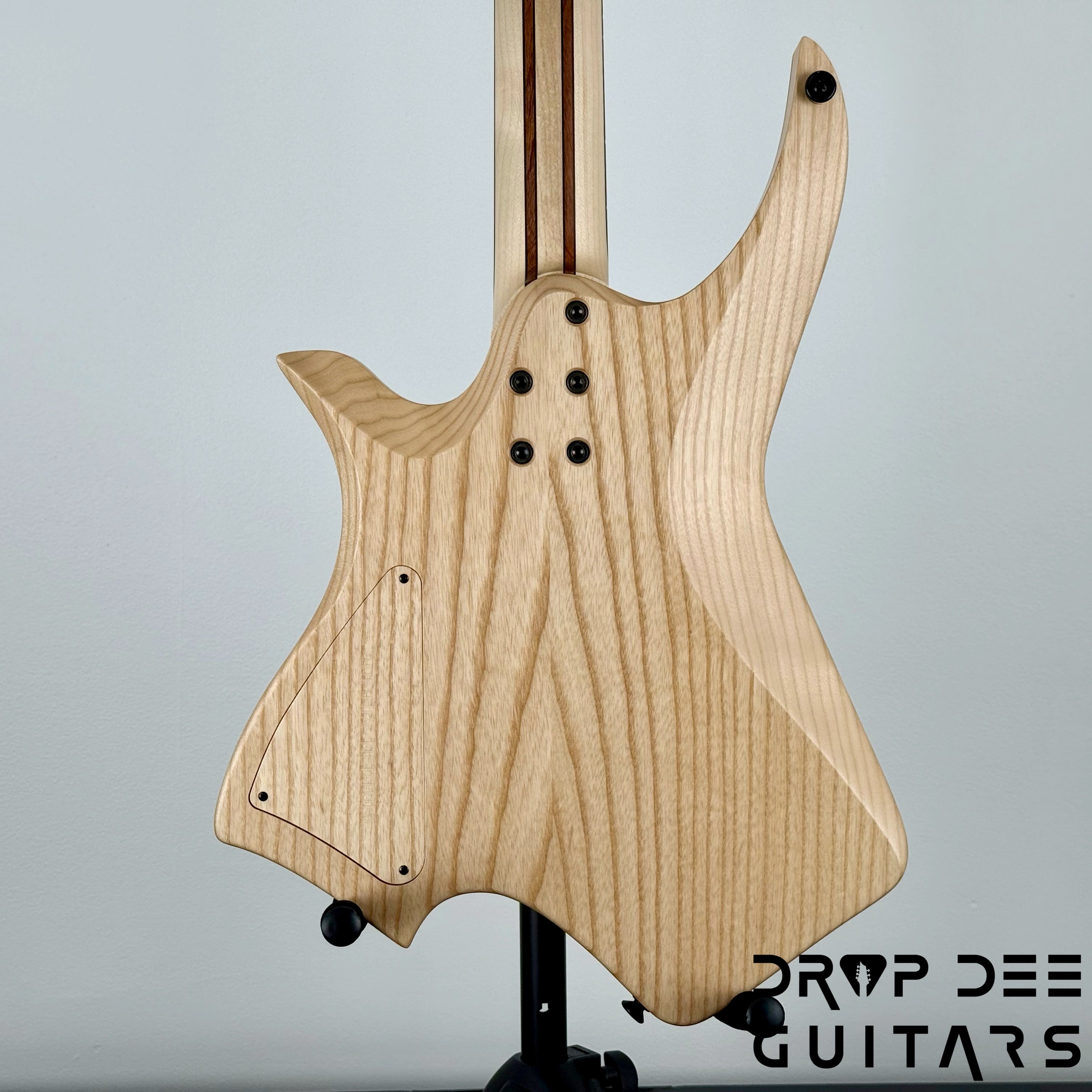 Infinia Neptune Headless Electric Guitar w/ Bag - Black Walnut