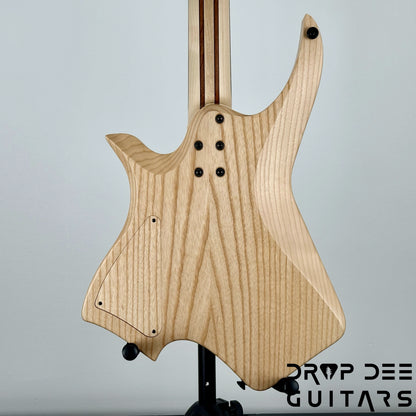 Infinia Neptune Headless Electric Guitar w/ Bag - Black Walnut