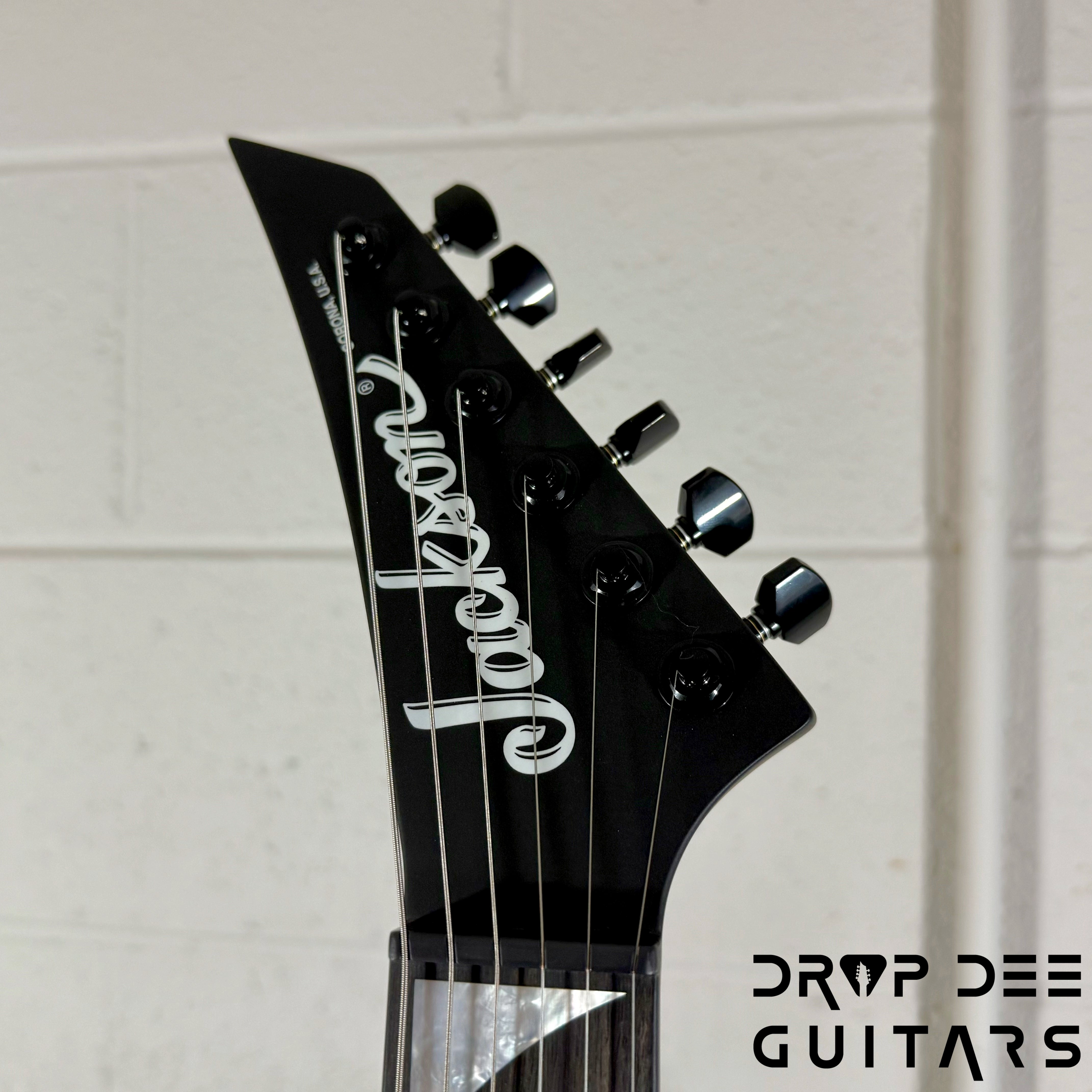 Jackson American Series Rhoads RR24 HT Electric Guitar w/ Case - Satin Black