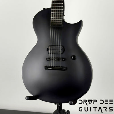 ESP LTD EC Black Metal Electric Guitar - Black Satin