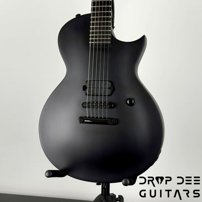 ESP LTD EC Black Metal Electric Guitar - Black Satin