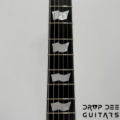 ESP Original Series Eclipse Custom Electric Guitar w/ Case - Silver Liquid Metal Burst
