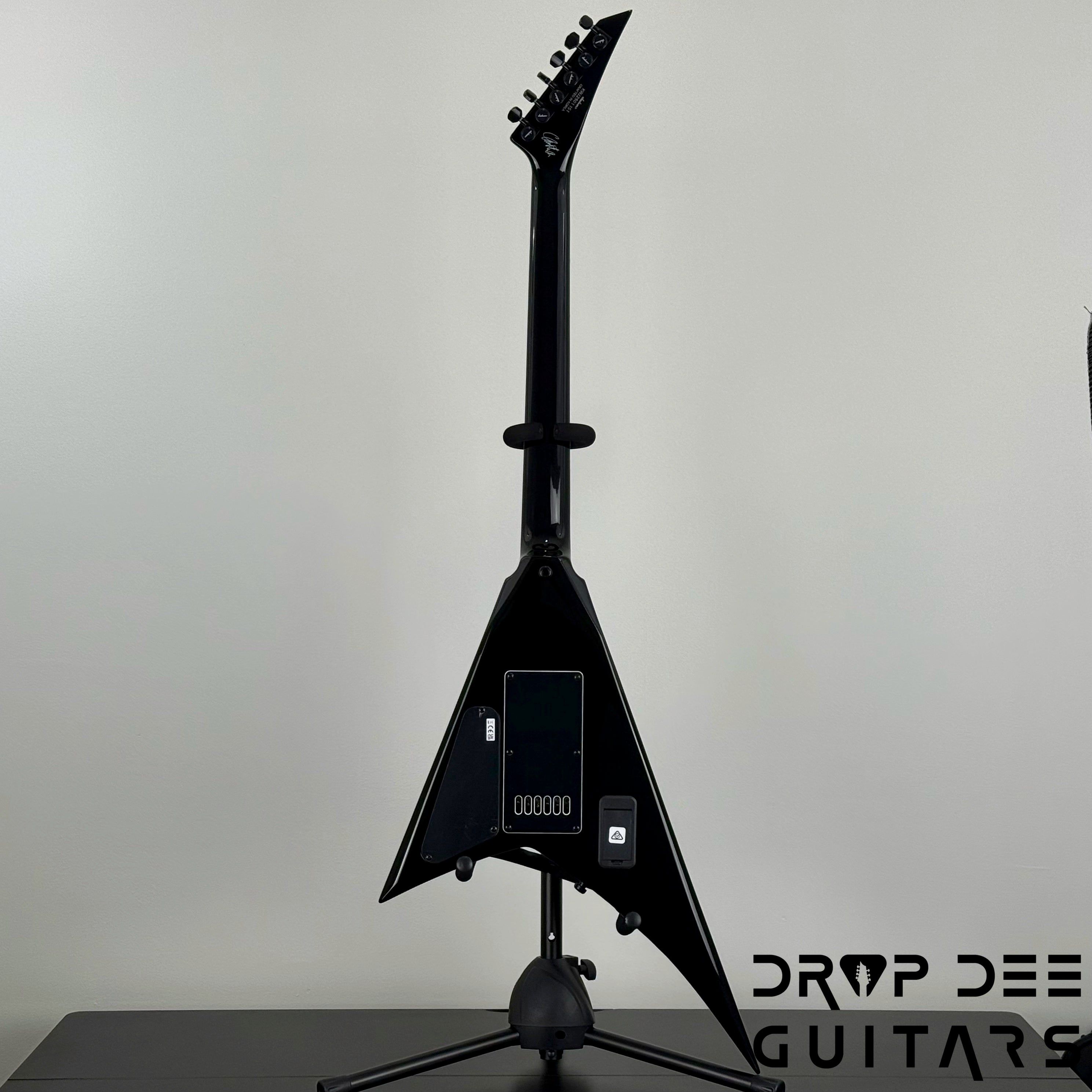 Jackson Pro Plus Series Signature Christian Andreu Rhoads RR24 EVTN6 Electric Guitar w/ Case - Black  with White Bevels