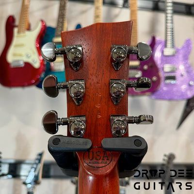 Dunable USA Custom Shop R2 Baritone Electric Guitar w/ Case - Light Reddish Brown