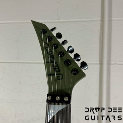 Jackson American Series Rhoads RR24 Electric Guitar w/ Case - Matte Army Drab