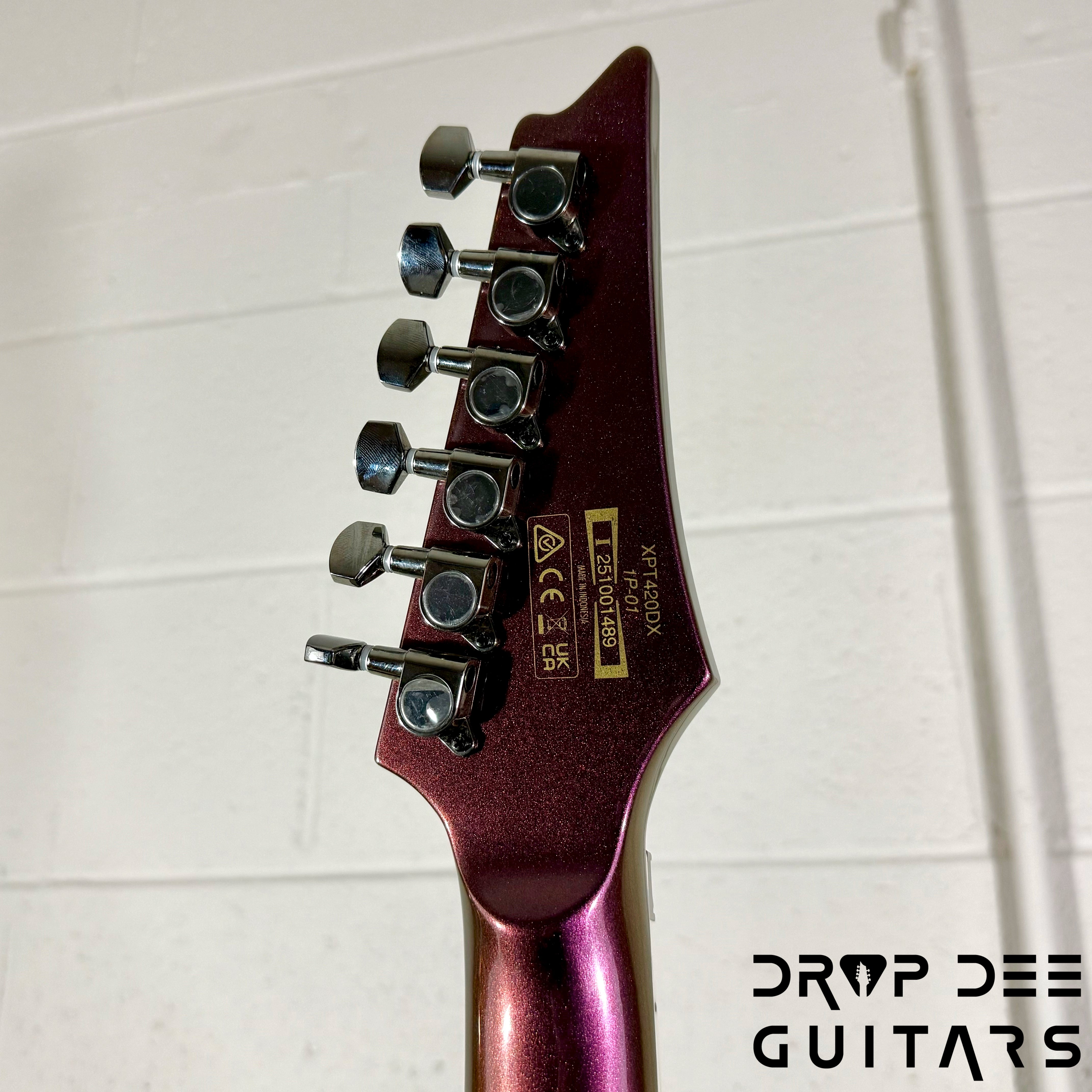 Ibanez Standard XPT420DX Electric Guitar w/ Bag - Rose Gold Chameleon