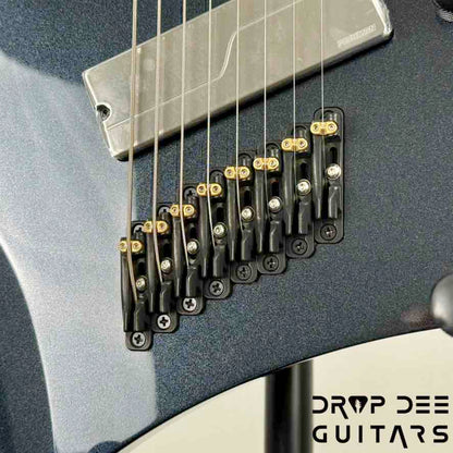 Ibanez Alpha A528 Multiscale 8-String Electric Guitar w/ Bag - Iron Pewter