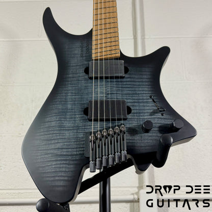 Strandberg Boden Original N2.6 Multiscale Headless Electric Guitar w/ Bag - Black Denim Burst Satin