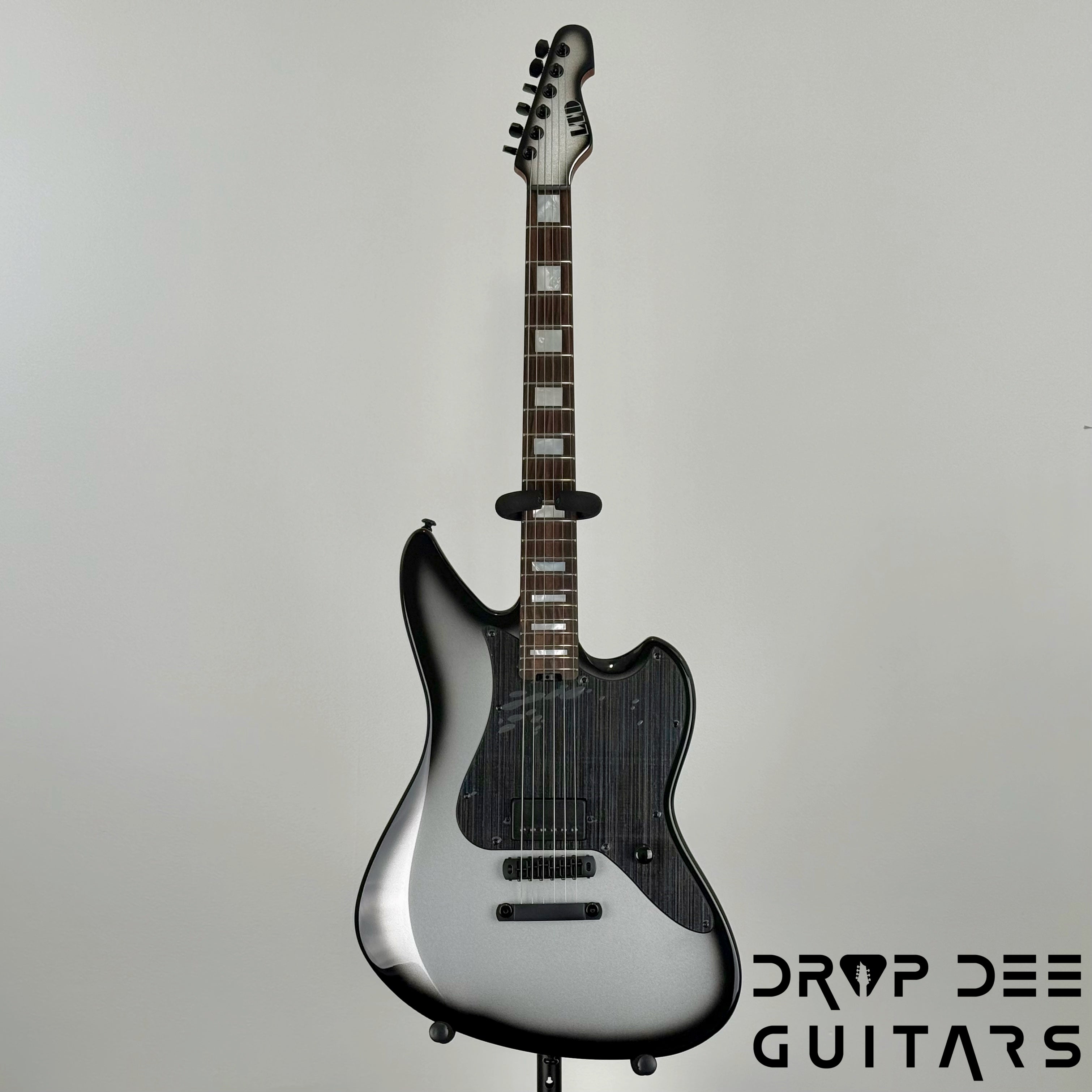 ESP LTD Joe Duplantier JD-I Electric Guitar w/ Case - Silver Sunburst