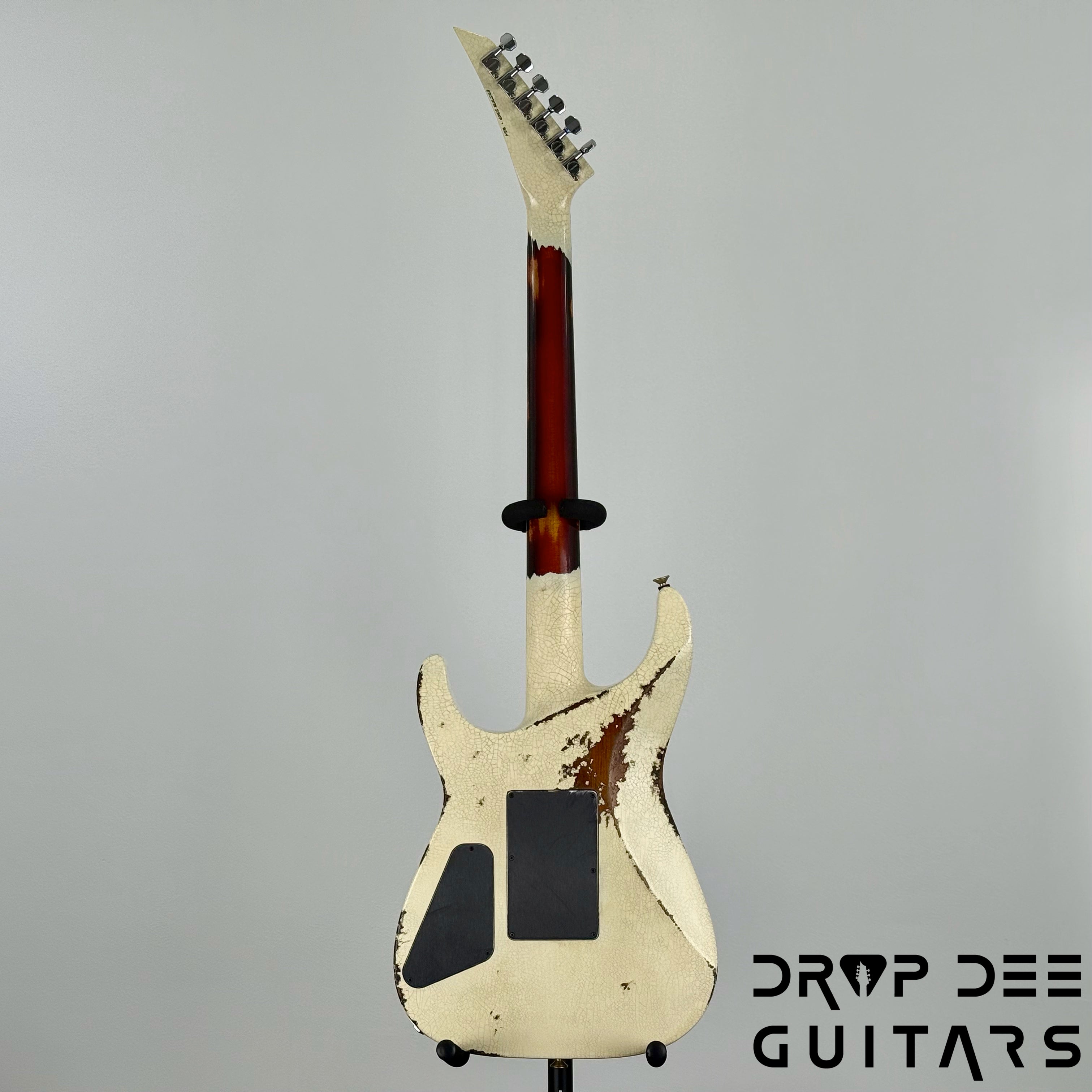 Jackson USA Custom Shop Special Edition Soloist Electric Guitar w/ Case - Vanilla Shake Over 3 Tone Sunburst