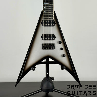 Jackson USA Custom Shop Special Edition King V 7 7-String Electric Guitar w/ Case - Silverburst