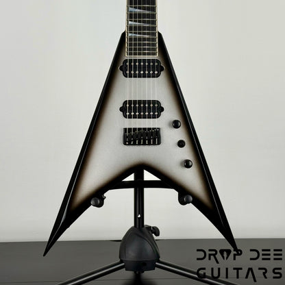 Jackson USA Custom Shop Special Edition King V 7 7-String Electric Guitar w/ Case - Silverburst