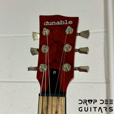 Dunable USA Custom Shop Minotaur Electric Guitar w/ Case - Transparent Red