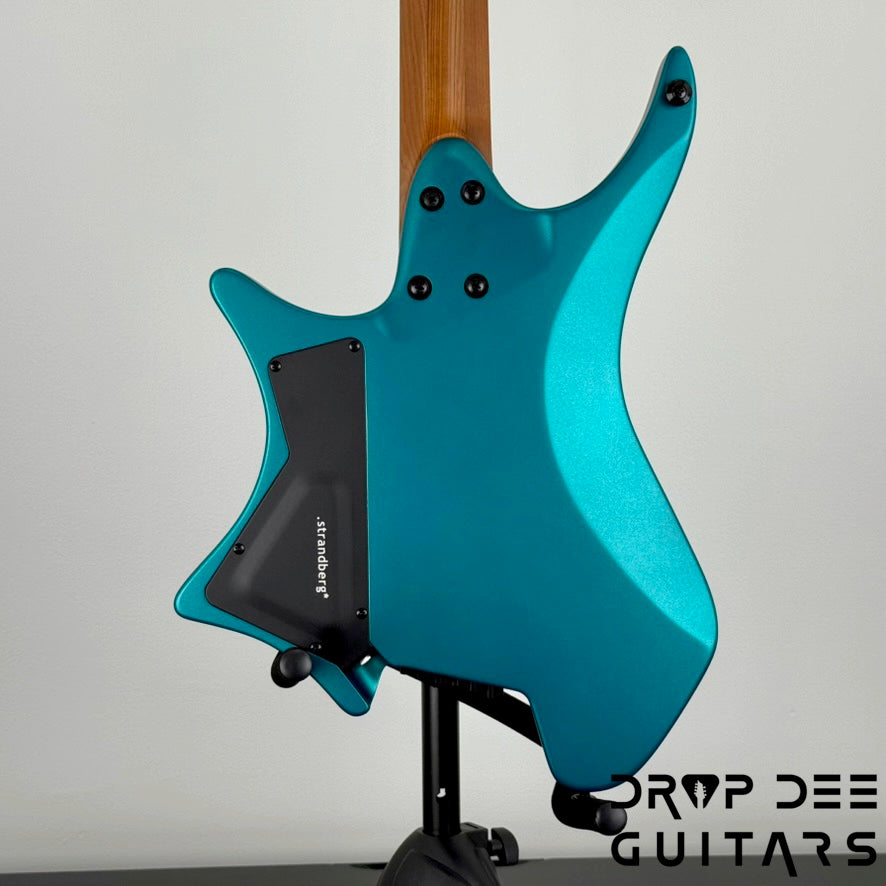 Strandberg Boden Standard N2.6 Multiscale Headless Electric Guitar w/ Bag - Transformative Teal Metallic
