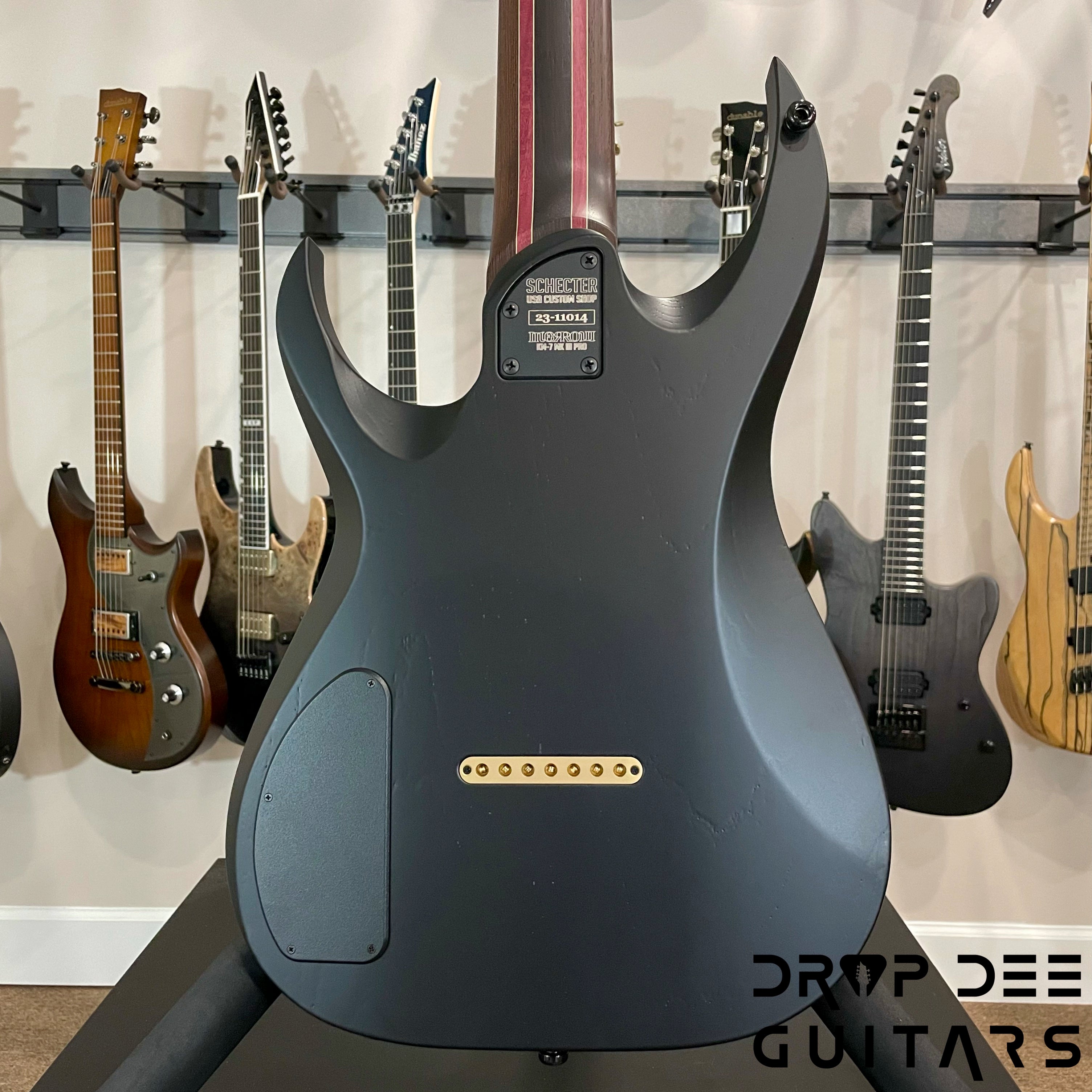 Schecter Custom Shop Keith Merrow KM-7 MK-III Pro USA Signature Baritone 7-String Electric Guitar w/ Case