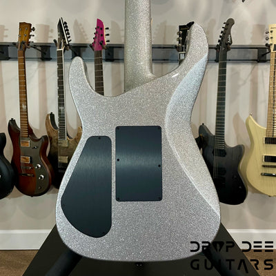 Jackson Custom Shop Soloist FR Electric Guitar w/ Case - Silver Sparkle