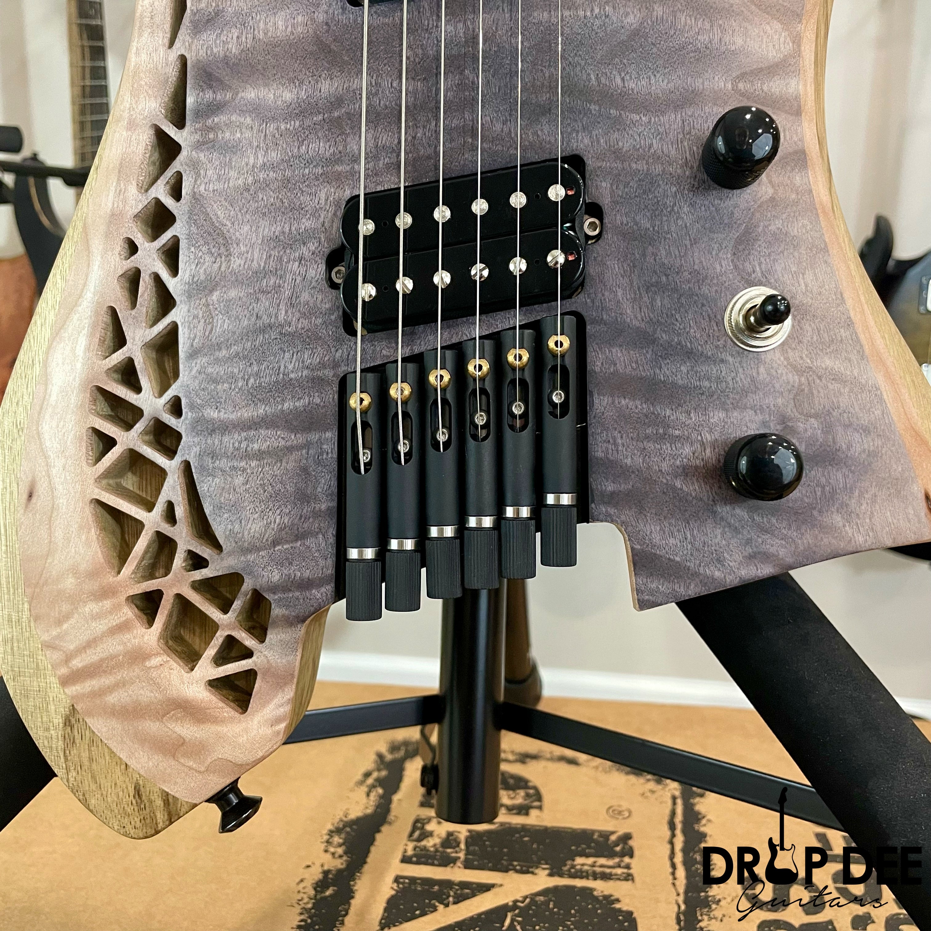 OD Guitars Minerva Headless Multi-Scale Electric Guitar w/ Case