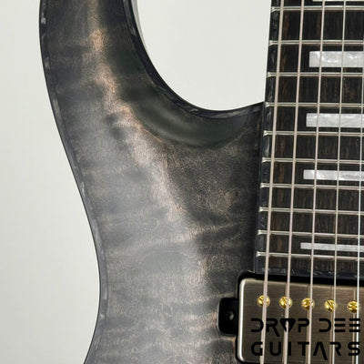 Mayones Regius Core 7 7-String Electric Guitar w/ Case - Antique Black Matt