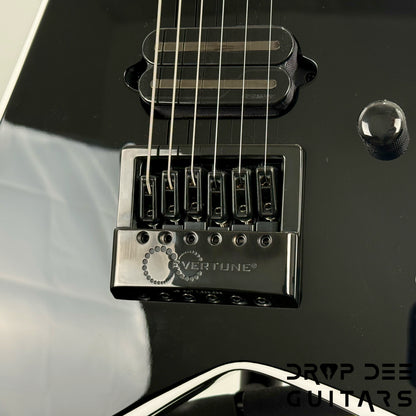 Jackson Pro Plus Series Signature Christian Andreu Rhoads RR24 EVTN6 Electric Guitar w/ Case - Black  with White Bevels