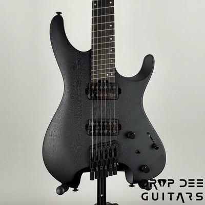 Ibanez Q Series QX52B Headless Electric Guitar w/ Bag - Weathered Black