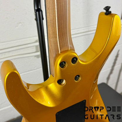 Jackson American Series Limited Edition Virtuoso Electric Guitar w/ Case - Gold Rush