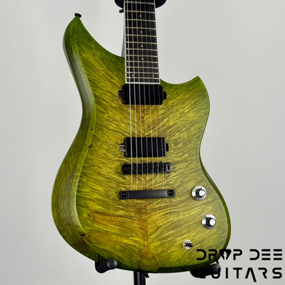 Dunable USA Custom Shop Yeti 7 7-String Electric Guitar w/ Case - Nuclear Burst