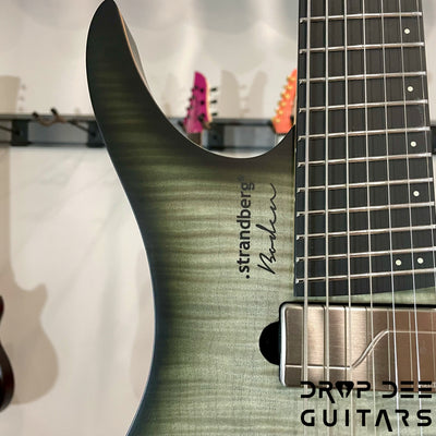 Strandberg Boden Prog NX 7 Headless Multiscale 7-String Electric Guitar w/ Bag - Charcoal Black