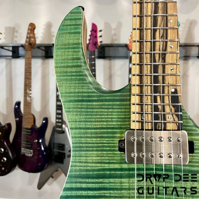 SMP Custom Shop Orpheus Electric Guitar w/ Case - Trans Green