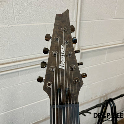 Ibanez Axe Lab Design RG9PB Baritone 9-String Electric Guitar - Transparent Flat Gray