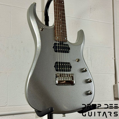 Ernie Ball Music Man JP13 6 Electric Guitar w/ Case - Platinum Silver