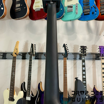 ESP LTD M-1007 Baritone 7-String Electric Guitar - Charcoal Burst Satin