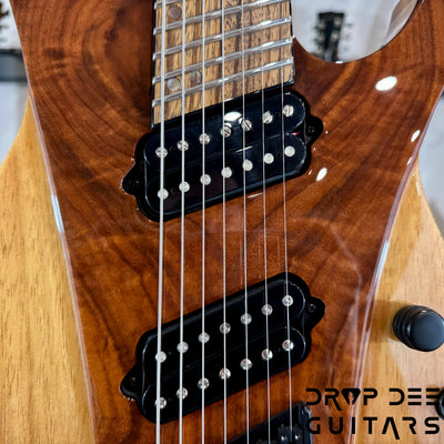 Ormsby Custom Shop Futura 7 Multiscale 7-String Electric Guitar w/ Bag - Walnut
