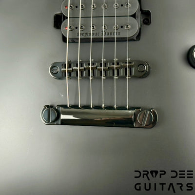 ESP LTD EC Black Metal Electric Guitar - Black Satin