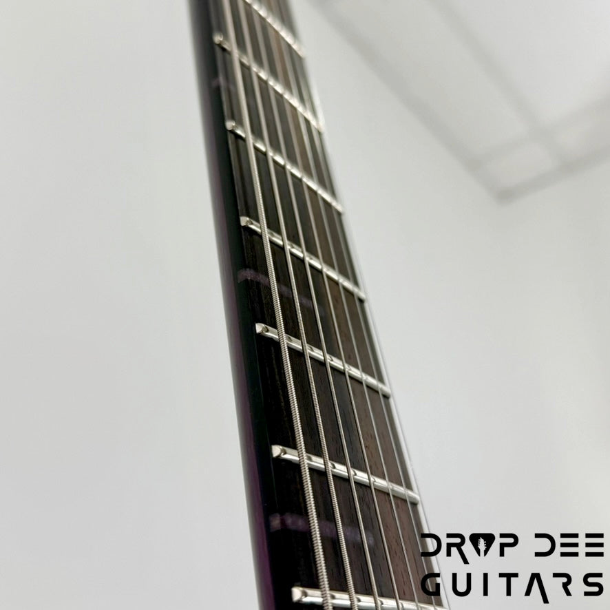 Dunable USA Custom Shop Asteroid 7 7-String Electric Guitar w/ Case - Trans Purple